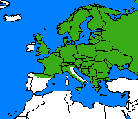 Grand collier argenté. Repartition.