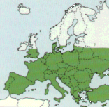 Sérotine commune. Repartition.