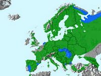 Autour des palombes. Répartition. Cliquer pour agrandir l'image.