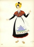 Auvergnat. Costume. Cliquer pour agrandir l'image.
