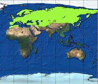 Belette. Répartition. Cliquer pour agrandir l'image.