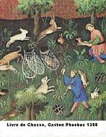 Furet. Livre de chasse de gaston phoebus. Cliquer pour agrandir l'image.