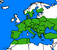 Gazé. Répartition. Cliquer pour agrandir l'image.
