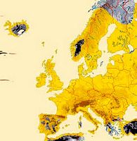 Le rat brun ou rat d'égout. Répartition. Cliquer pour agrandir l'image.