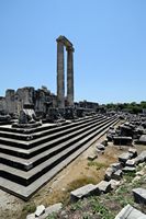 Le site de Didymes en Anatolie. Vue nord-est du temple. Cliquer pour agrandir l'image dans Adobe Stock (nouvel onglet).