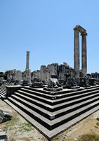 Le site de Didymes en Anatolie. Vue nord-est du temple. Cliquer pour agrandir l'image dans Adobe Stock (nouvel onglet).