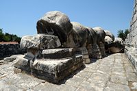 Le site de Didymes en Anatolie. Colonne écroulée. Cliquer pour agrandir l'image dans Adobe Stock (nouvel onglet).