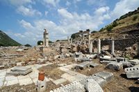Le quartier civique d’Éphèse en Anatolie. Le prytanée. Cliquer pour agrandir l'image dans Adobe Stock (nouvel onglet).