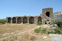 Le site archéologique d'Héraclée en Anatolie. Le château byzantin. Cliquer pour agrandir l'image dans Adobe Stock (nouvel onglet).