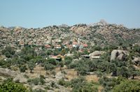 Le site archéologique d'Héraclée en Anatolie. Le village de Kapikiri vu depuis le château byzantin. Cliquer pour agrandir l'image dans Adobe Stock (nouvel onglet).