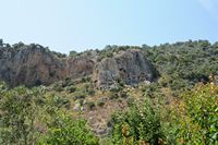 Le site archéologique de Kaunos en Anatolie. Les tombes royales rupestres lyciennes. Cliquer pour agrandir l'image dans Adobe Stock (nouvel onglet).