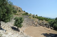 Le site archéologique de Kaunos en Anatolie. La cavea du théâtre. Cliquer pour agrandir l'image dans Adobe Stock (nouvel onglet).