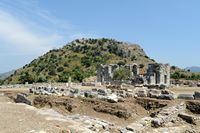 Le site archéologique de Kaunos en Anatolie. L'église byzantine. Cliquer pour agrandir l'image dans Adobe Stock (nouvel onglet).