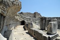 Le site archéologique de Milet en Anatolie. Vomitorium du théâtre antique. Cliquer pour agrandir l'image dans Adobe Stock (nouvel onglet).