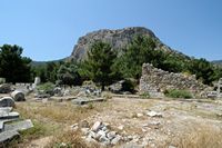 Le site archéologique de Priène en Anatolie. L'agora. Cliquer pour agrandir l'image dans Adobe Stock (nouvel onglet).