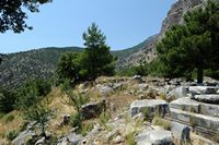 Le site archéologique de Priène en Anatolie. Terrasse du temple d'Athéna. Cliquer pour agrandir l'image dans Adobe Stock (nouvel onglet).