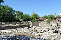 La ville de Bodrum en Anatolie. L'enceinte du mausolée du roi Mausole. Cliquer pour agrandir l'image dans Adobe Stock (nouvel onglet).