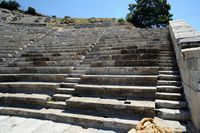 La ville de Bodrum en Anatolie. Le théâtre antique. Cliquer pour agrandir l'image dans Adobe Stock (nouvel onglet).