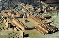 Le quartier civique d’Éphèse en Anatolie. Reconstitution de l'agora d'État. Cliquer pour agrandir l'image.