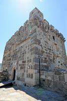 Le château Saint-Pierre à Bodrum en Anatolie. La tour d'Angleterre. Cliquer pour agrandir l'image.