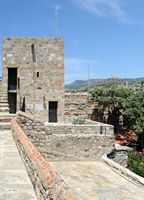 Le château Saint-Pierre à Bodrum en Anatolie. La tour du Commandeur. Cliquer pour agrandir l'image.