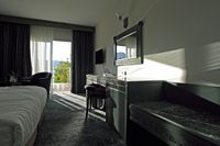 L'hôtel Salmakis à Bodrum en Anatolie. Chambre. Cliquer pour agrandir l'image.