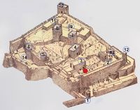 Le musée d'archéologie sous-marine de Bodrum en Anatolie. Étapes de la visite. Cliquer pour agrandir l'image.