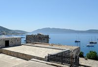Le musée d'archéologie sous-marine de Bodrum en Anatolie. La tour d'Angleterre. Cliquer pour agrandir l'image.