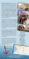 Le musée maritime de Bodrum en Anatolie. Prospectus du musée. Cliquer pour agrandir l'image.