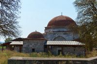 La ville de Didim en Anatolie. La mosquée Ilyas Bey près de Milet. Cliquer pour agrandir l'image.