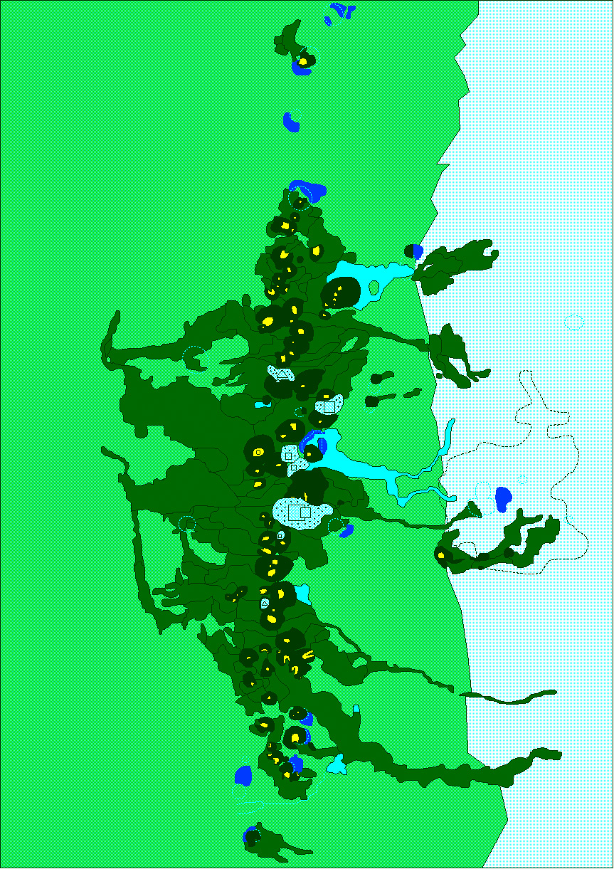 Carte géologique de la Chaîne des Puys