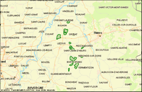 La plaine des Varennes en Auvergne. Cliquer pour agrandir l'image.
