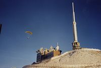 Puy de Dôme. histoire du volcan, Antenne. Cliquer pour agrandir l'image.