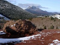Le Puy de Dôme en Auvergne. Cliquer pour agrandir l'image.