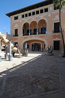 The palace March in Palma - The facade of the palace. Click to enlarge the image in Adobe Stock (new tab).