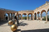 The palace March in Palma - The Roundhouse Terrace. Click to enlarge the image in Adobe Stock (new tab).
