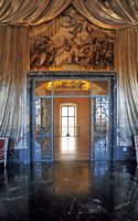 The palace March in Palma - Paintings Josep Sert in the music room of the palace. Click to enlarge the image in Adobe Stock (new tab).