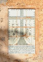 Le village d'Alquéria Blanca à Majorque. Azulejo dans la cour du sanctuaire Notre-Dame de la Consolation. Cliquer pour agrandir l'image dans Adobe Stock (nouvel onglet).