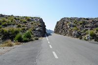 Le village de Sa Calobra à Majorque. Coll dels reis sur la route de Sa Calobra. Cliquer pour agrandir l'image dans Adobe Stock (nouvel onglet).