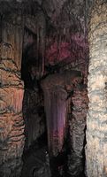 Les Grottes d'Artà à Majorque. La salle de l'Enfer. Cliquer pour agrandir l'image dans Adobe Stock (nouvel onglet).