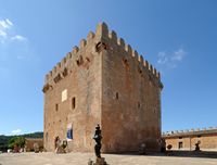 La Tour de Canyamel à Majorque. La tour de Canyamel. Cliquer pour agrandir l'image dans Adobe Stock (nouvel onglet).