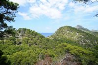 Peninsula and Cape Formentor in Mallorca - La Serra Albercutx. Click to enlarge the image in Adobe Stock (new tab).