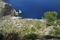 Peninsula and Cape Formentor in Mallorca - The lookout Dovecote. Click to enlarge the image in Adobe Stock (new tab).