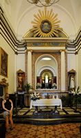 The town of Artà in Mallorca - Sant Salvador Sanctuary - The choir of the church of Sant Salvador. Click to enlarge the image in Adobe Stock (new tab).