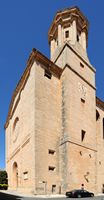 The town of Llucmajor in Mallorca - The St Michael's Church. Click to enlarge the image in Adobe Stock (new tab).