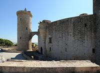 Bellver Castle in Mallorca - Tower of Homage. Click to enlarge the image in Adobe Stock (new tab).