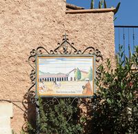 The city of Petra in Mallorca - Mission San Antonio de Padua. Click to enlarge the image in Adobe Stock (new tab).