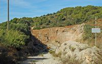 City Santanyi Mallorca - Career stone Santanyí s'Alqueria Blanqua. Click to enlarge the image in Adobe Stock (new tab).