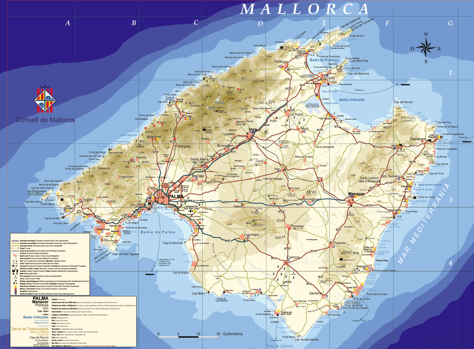 Mapa Interativo Da Ilha De Maiorca