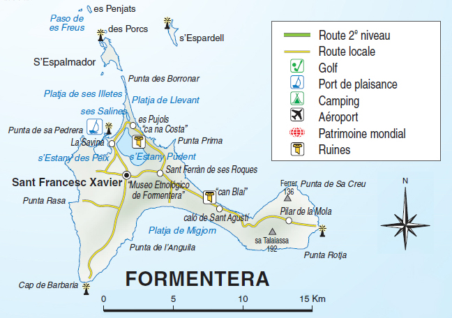 Cliquer sur les zones actives pour atteindre les lieux
